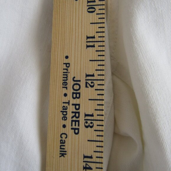 Catherine's Women's Jeans 1X White Skinny Jegging Casual Minimalist Coastal NWT - Picture 9 of 11